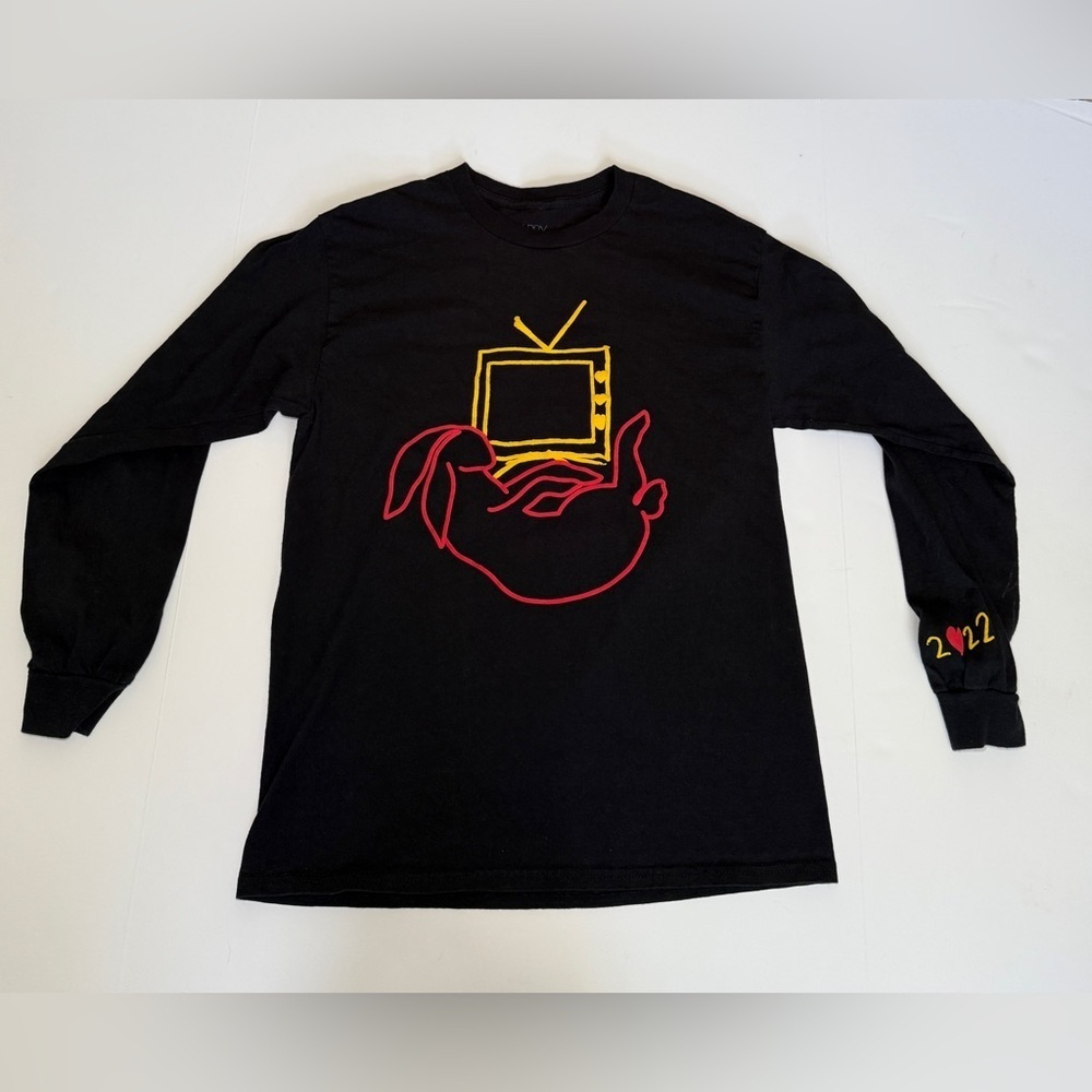 Harry Styles Love On Tour 2022 Bunny TV Puff Print Mens M